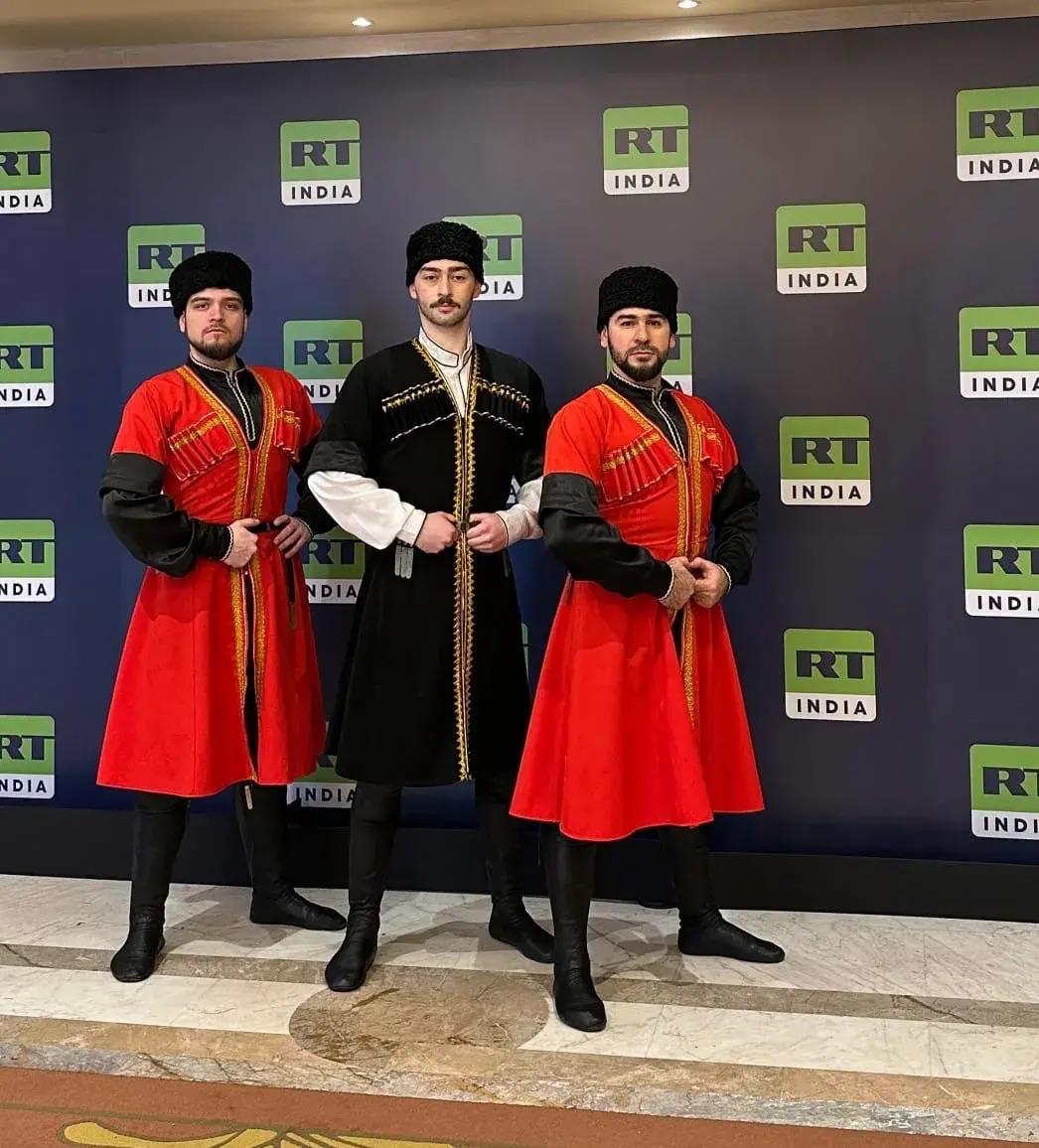 Дагестанский хореографический ансамбль «Имамат» выступил на саммите в Индии